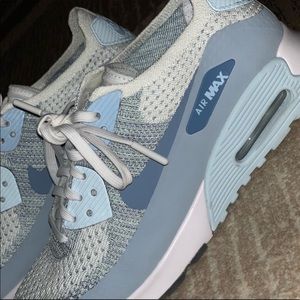 Light Blue FLYKNIT Nikes